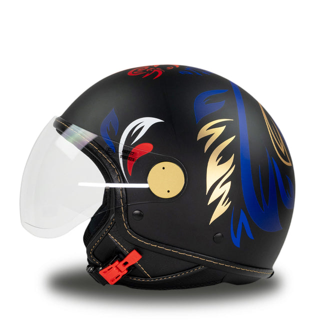 Casque France Coq Noir MM Independent