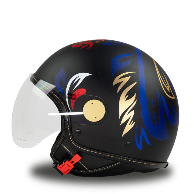 Casque France Coq Noir MM Independent