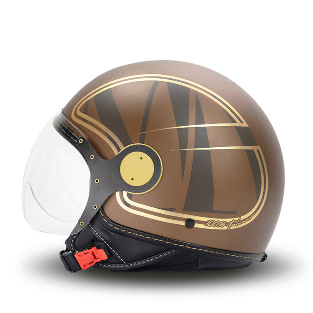 Casque élégant en or brun MM INDIRENT