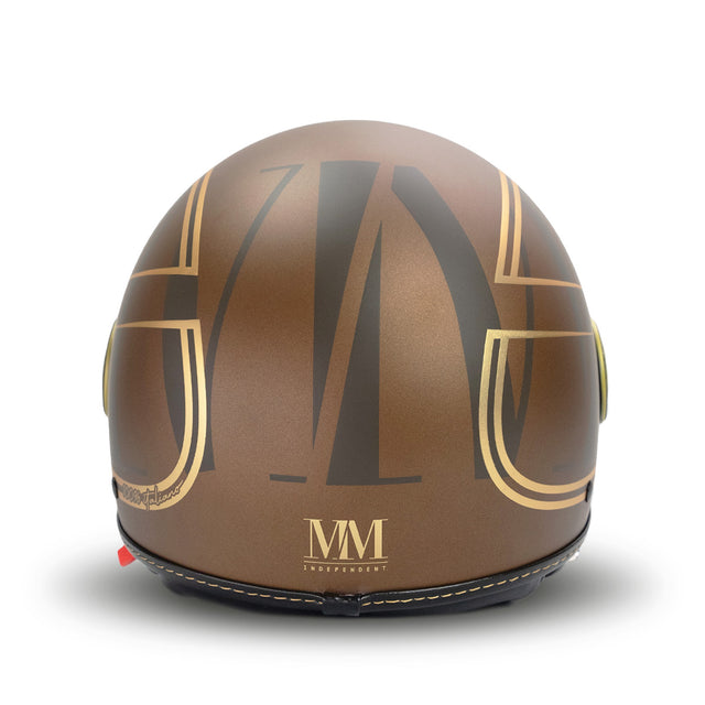 Casque élégant en or brun MM INDIRENT