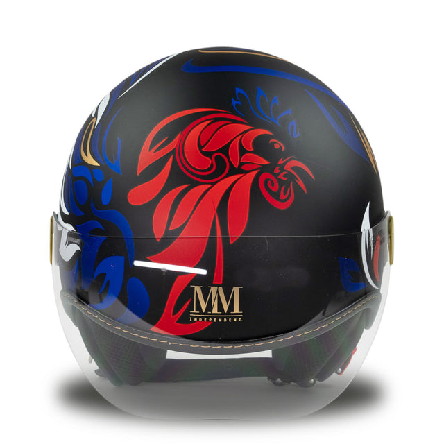 Casque France Coq Noir MM Independent