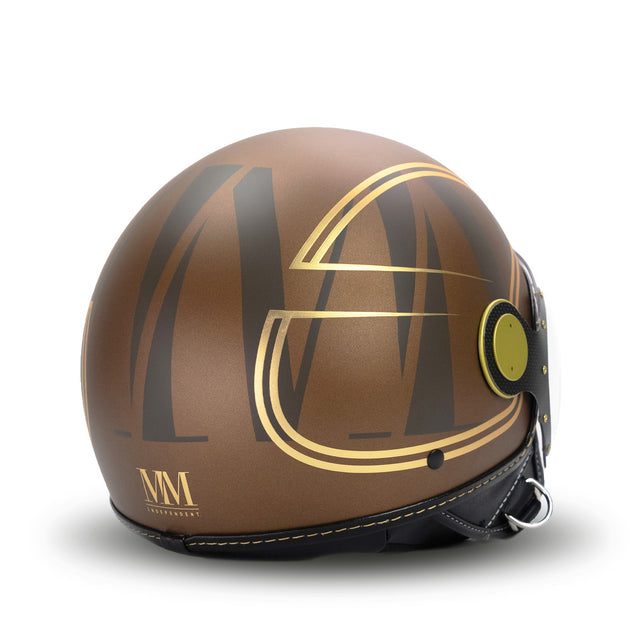 Casque élégant en or brun MM INDIRENT
