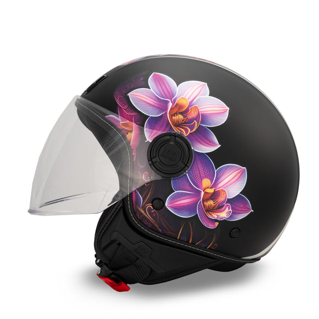 Casque Jet Tattoo Iris