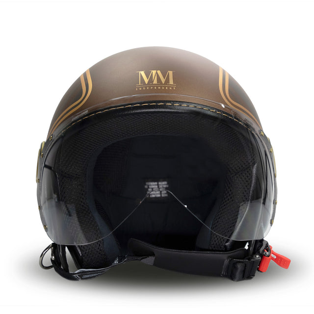 Casque élégant en or brun MM INDIRENT