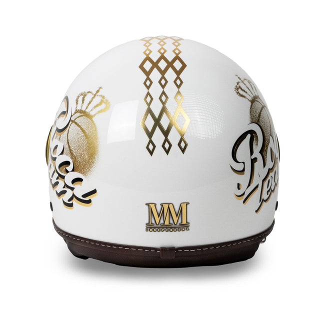 Casque Blanc MM Independent x Roca Team Monaco