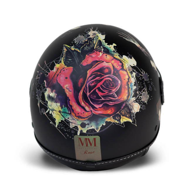 Tatouage Rose Black Mm Casque indépendant