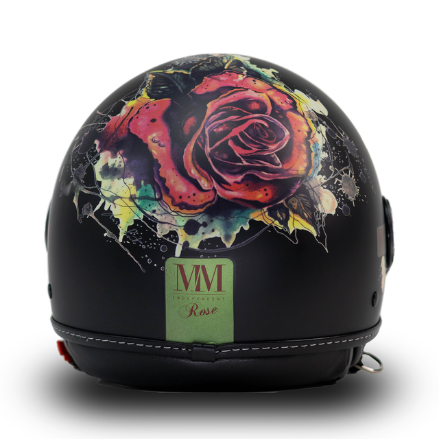 Tatouage Rose Black Mm Casque indépendant
