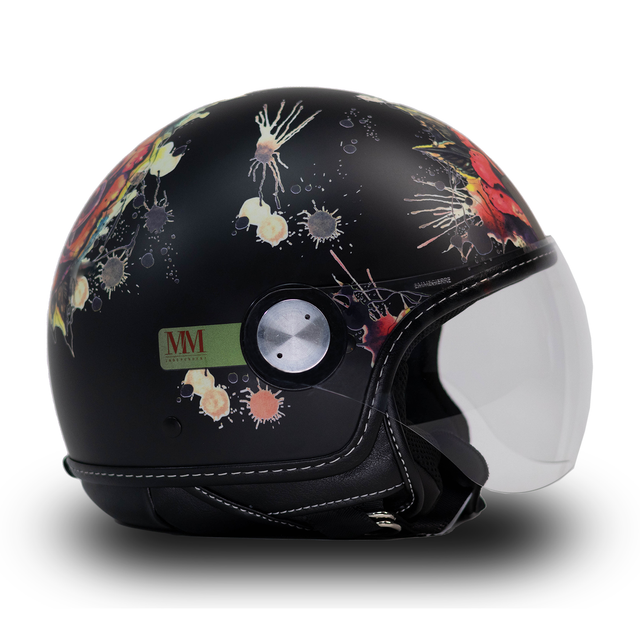 Tatouage Rose Black Mm Casque indépendant