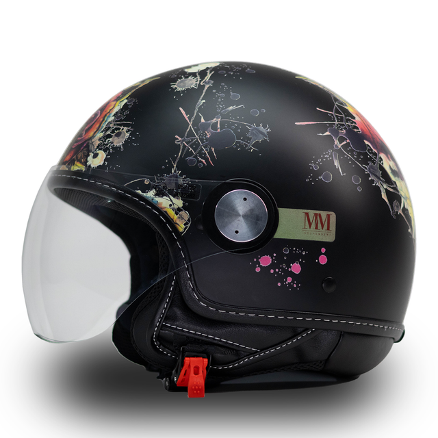 Tatouage Rose Black Mm Casque indépendant