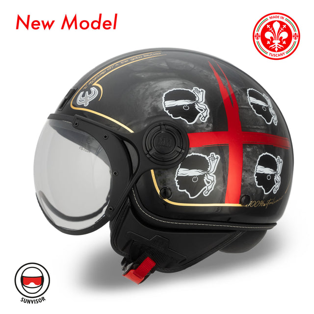Casque sardinien noir MM Édition limitée indépendante