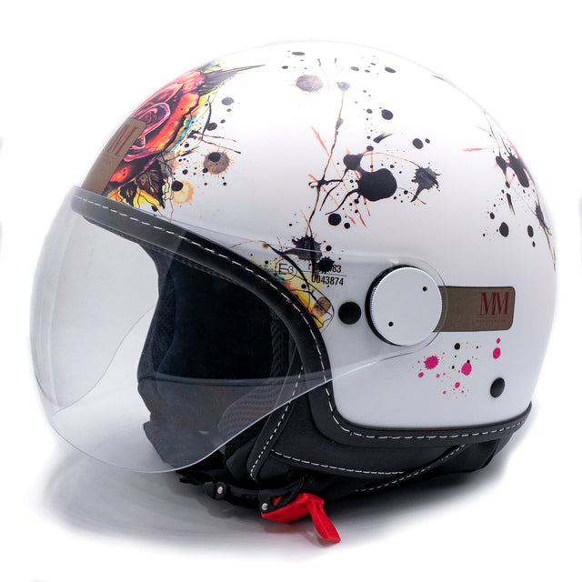 Tatouage rose mm casque indépendant