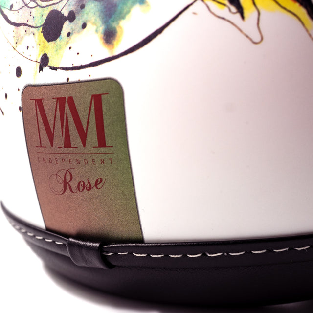 Tatouage rose mm casque indépendant