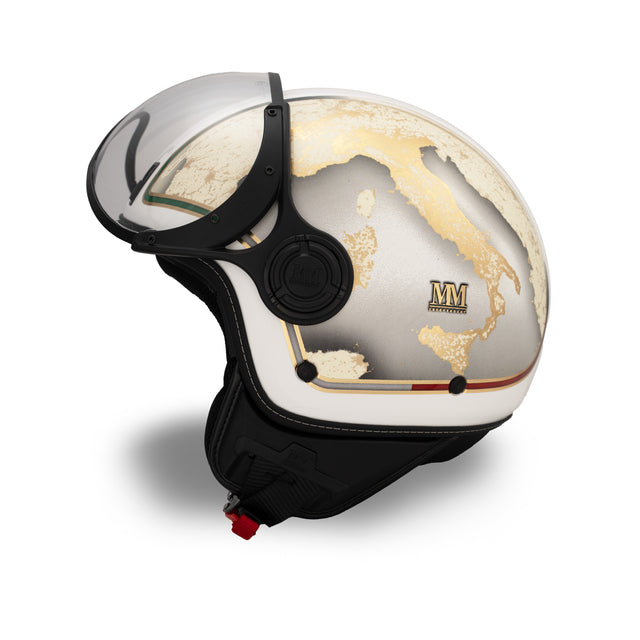 Italien Helm – Horizontweiss
