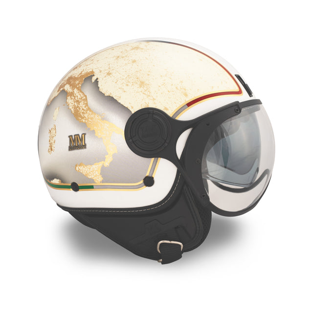 Italien Helm – Horizontweiss
