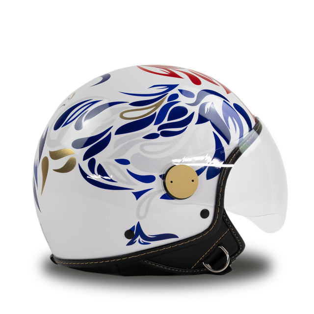 Casco Francia Coq Bianco MM Independent In Edizione Limitata