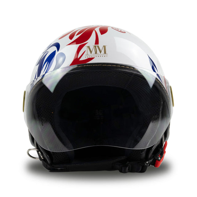 Casco Francia Coq Bianco MM Independent In Edizione Limitata