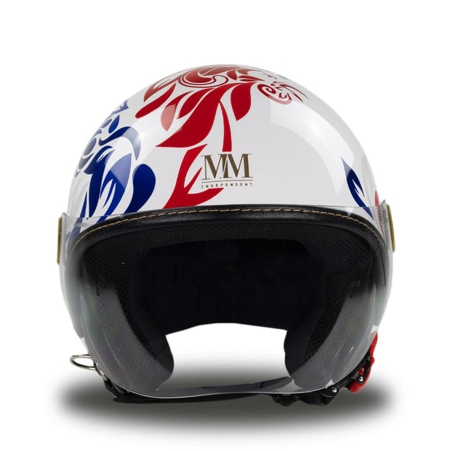 Casco Francia Coq Bianco MM Independent In Edizione Limitata