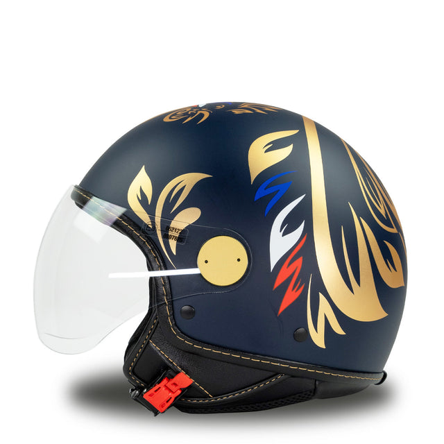 Casco Francia Coq Blu MM Independent In Edizione Limitata