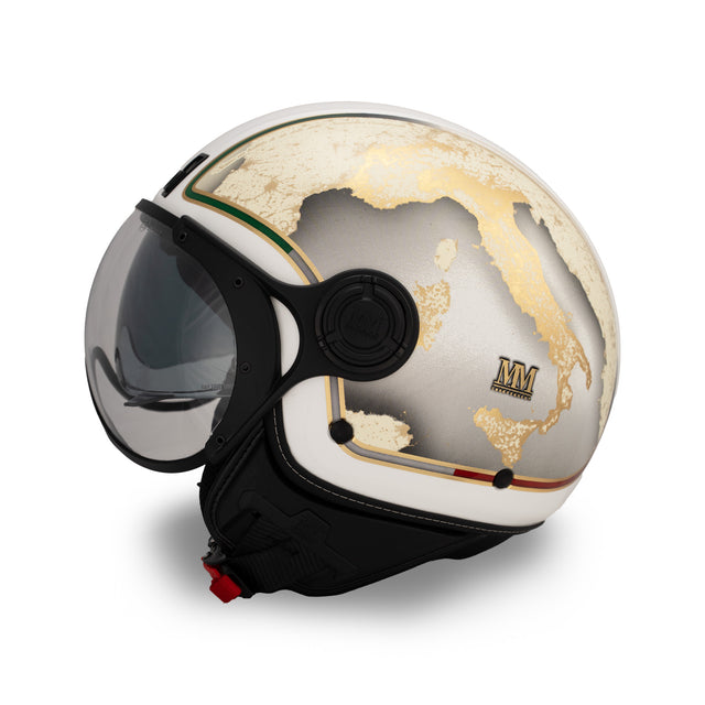 Italien Helm – Horizontweiss
