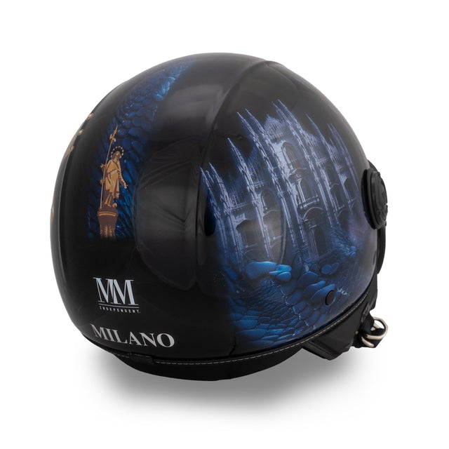 Casque Milano bleu nuit en édition limitée