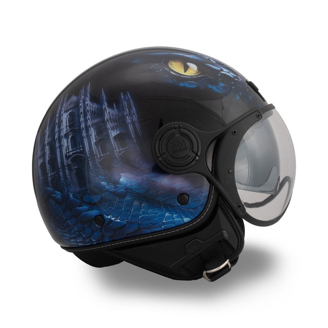 Casque Milano bleu nuit en édition limitée