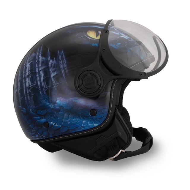 Casque Milano bleu nuit en édition limitée