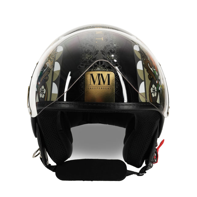 Casco Sicilia Magnolia Nero Lucido Limited Edition
